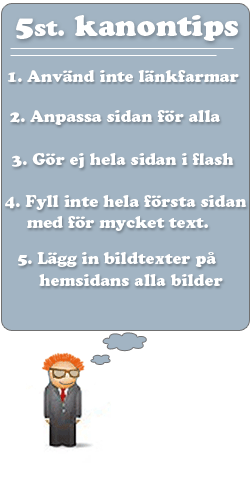 Köpa hemsida - Här är lite kanontips